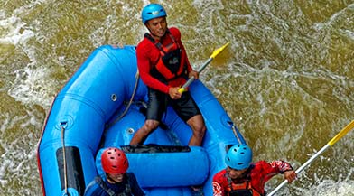 White water rafting
